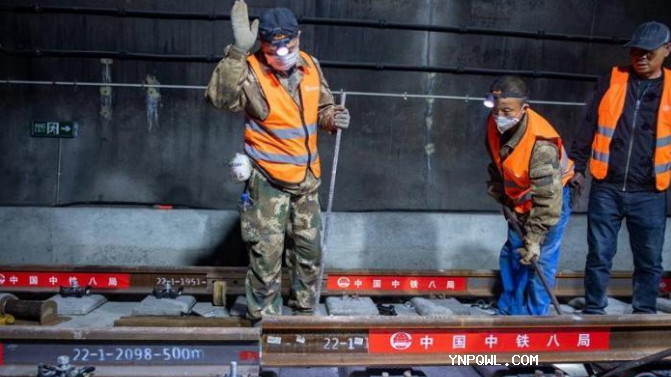 四川成都至云南昆明鐵路復線全線鋪軌完成